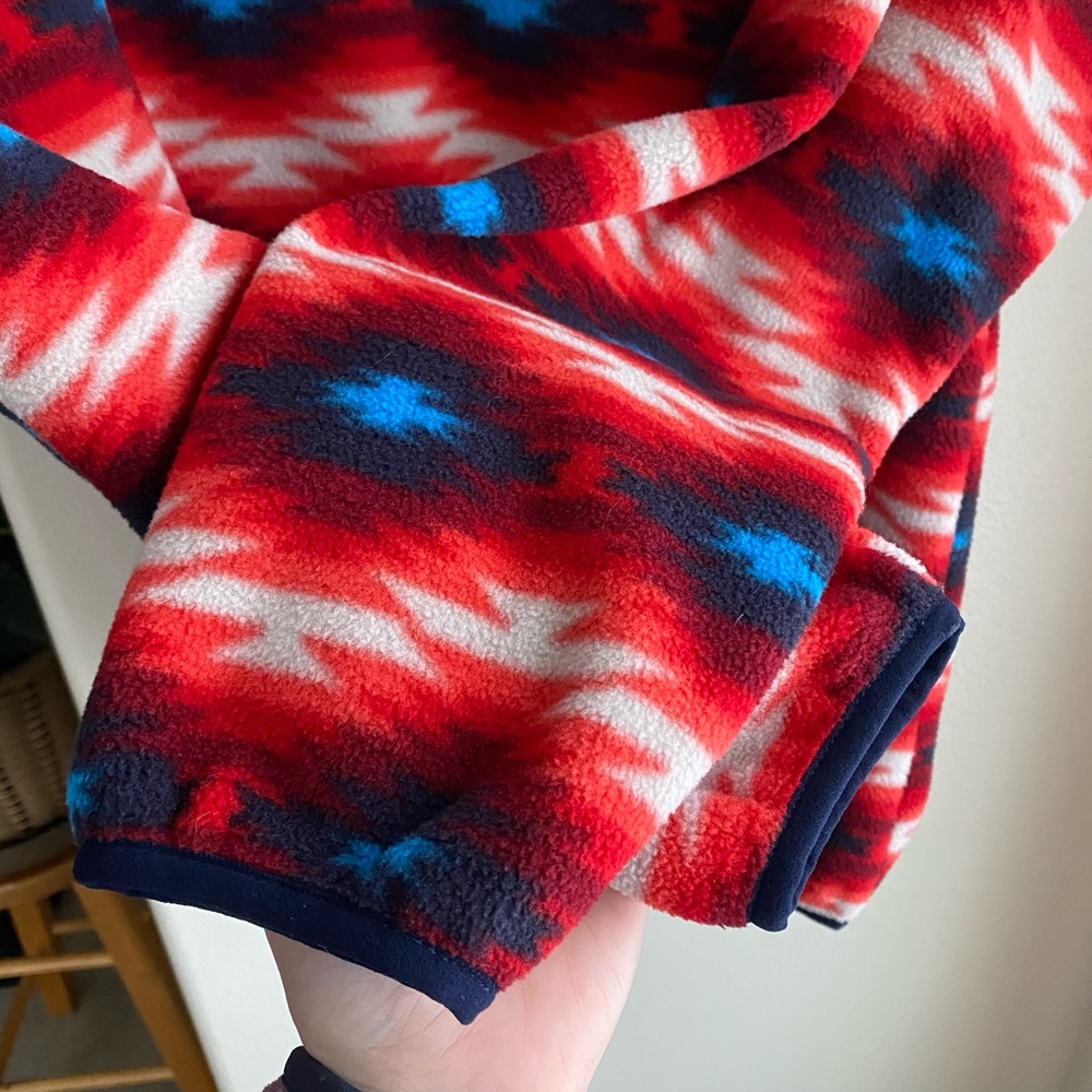 Patagonia Small Synchilla Wild Desert Snap-T Pullover Western Aztec S - Picture 6 of 11